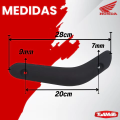 PROTECTOR CAÑO DE ESCAPE HONDA XR 125/XR 150 en internet