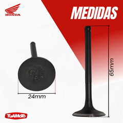 VALVULA DE ADMISION HONDA ELITE 125 (2006/2009) en internet