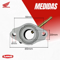 TUBO ADMISION HONDA CB1 en internet