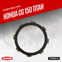 DISCO DE EMBRAGUE HONDA CG 150 TITAN TOWO en internet