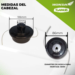 CABEZAL MOTOGUADAÑA HONDA UMK 435 (2005/2012) en internet