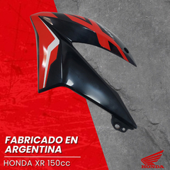 CACHA TANQUE IZQUIERDA HONDA XR 150L NEGRA en internet