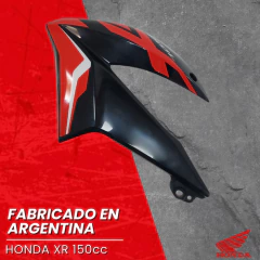 CACHA TANQUE IZQUIERDA HONDA XR 150L NEGRA en internet