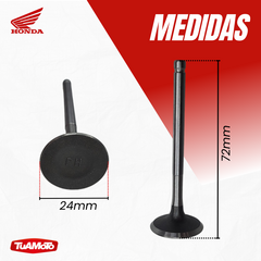 VALVULA DE ADMISION HONDA BIZ 125 en internet