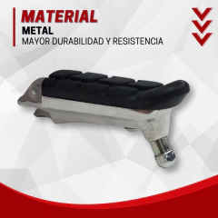 PEDALIN DELANTERO IZQUIERDO COMPLETO HONDA NC 700X/CB 190 en internet