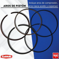 AROS DE PISTON 0.25 HONDA TORNADO TKRJ en internet