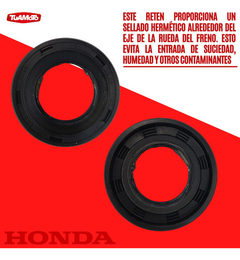RETEN DE RUEDA LADO FRENO HONDA (21x37x7) - comprar online