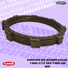 JUEGO DISCOS DE EMBRAGUE YBR/XTZ 125 VEDAMOTORS - comprar online