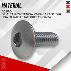 TORNILLO ESPECIAL CBR 1000 RR HONDA (6MM) - Tuamoto Mayorista