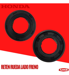 RETEN DE RUEDA LADO FRENO HONDA (21x37x7) - Tuamoto Mayorista