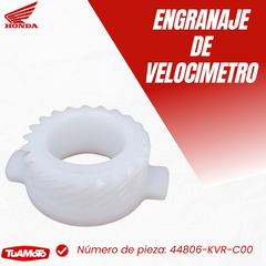 ENGRANAJE DE VELOCIMETRO HONDA WAVE 110S RAYOS - tienda online