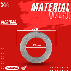ARANDELA TAPON ACEITE HONDA CG 150 TITAN - Tuamoto Mayorista