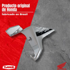 CACHA TANQUE INTERNA IZQUIERDO GRIS HONDA XRE 300 ROJA (2013/2015)