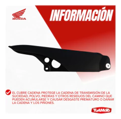 CUBRE CADENA SUPERIOR HONDA TORNADO/XR 125L - comprar online