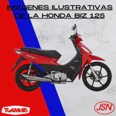 JUEGO TOPE MAZA HONDA BIZ 125 JUSANI en internet