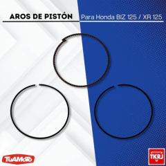 AROS DE PISTON 0.50 HONDA BIZ 125/XR 125/CB1 TKRJ