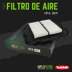 FILTRO DE AIRE SUZUKI V-STROM 650 (2016/2017)/V-STROM 1000 (2006/2012) HIFLO