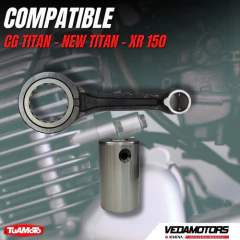 BIELA COMPLETA HONDA CG TITAN/NEW TITAN/XR 150 - tienda online