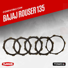 DISCO DE EMBRAGUE BAJAJ ROUSER 135 TOWO - tienda online