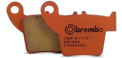 PASTILLA DE FRENO SINTERIZADA TRASERA CRF 250/450 BREMBO - comprar online