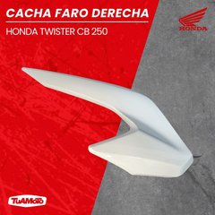 CACHA FARO DERECHO HONDA TWISTER CB 250 (2022) - Tuamoto Mayorista