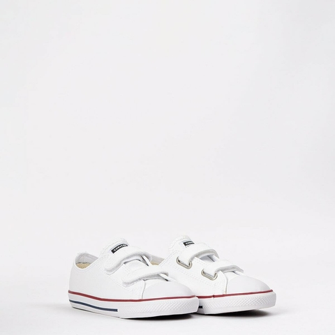 Tênis Converse Chuck Taylor All Star 2V Kids Branco Vermelho - comprar online
