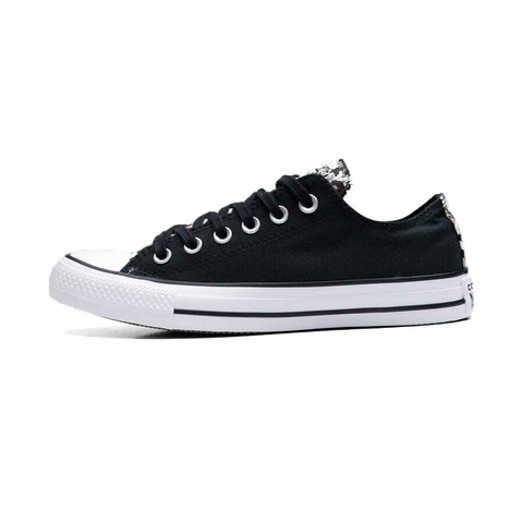 Tênis Converse Chuck Taylor All Star Ox Preto Amendoa