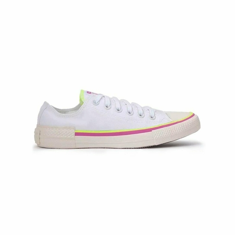 Tênis Converse Feminino Chuck Taylor All Star - Branco+Verde