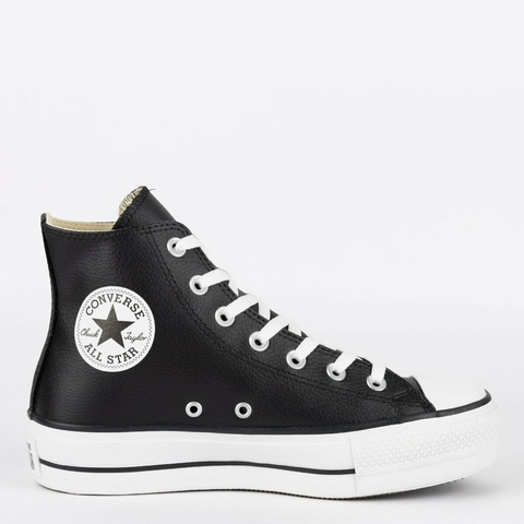 Tênis Converse Chuck Taylor All Star Platform Lift Hi Preto Branco