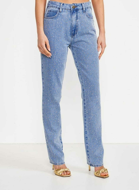 Calça Jeans Kendall com Aplicação