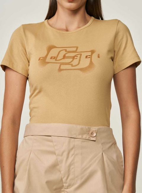 Camiseta Colcci - Bege - comprar online