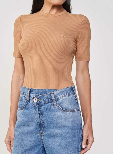 Blusa Canelada Slim