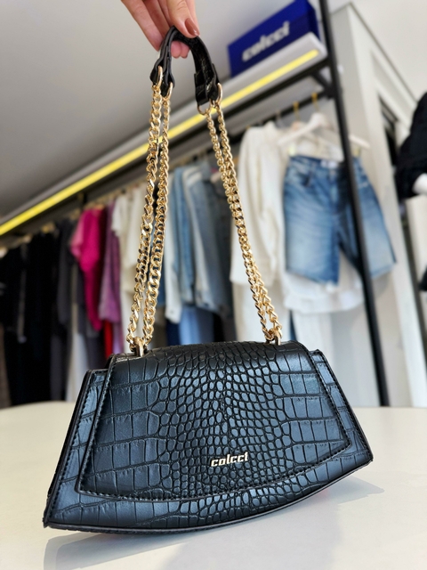 Bolsa Colcci Feminina Crossbody Croco - comprar online