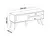 Rack Para TV 1 Porta e 2 Nichos Artely Lotus Cor Carvalho Com Off White - Toca Tem