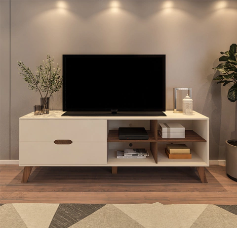 Rack Verona Off White/Pinho Artely