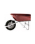 Carrinho de mão Fischer 60L | Caçamba de aço | Vermelho na internet