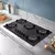 Cooktop 5 bocas Atlas Preto com Mesa de Vidro - loja online