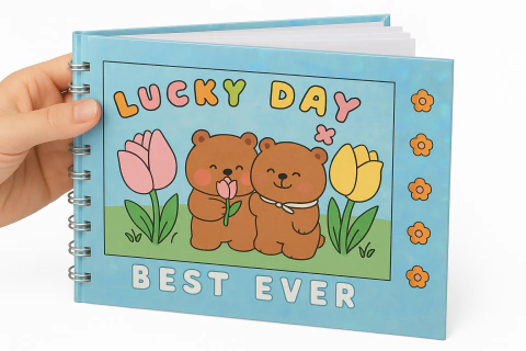 Livro de Colorir Desenhos Best Ever Infantil azul