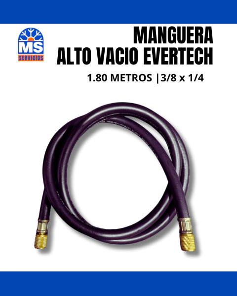 MANGUERAS ALTO VACIO 3/8*1/4 EVERTECH