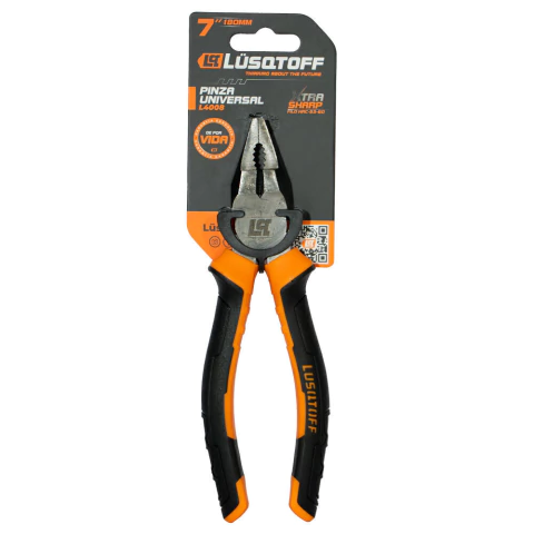 Pinza Universal 7" 180 mm Lusqtoff L4008