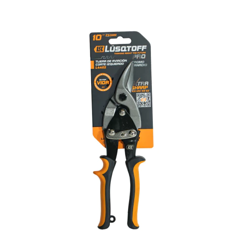 Tijera de Aviación Pro Corte Izquierdo 10" 250 mm Lusqtoff L4402