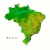 Mapa de Relevo do Brasil - comprar online