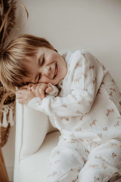 Pijama Horses Gasa Cotton - ELLOS - comprar online