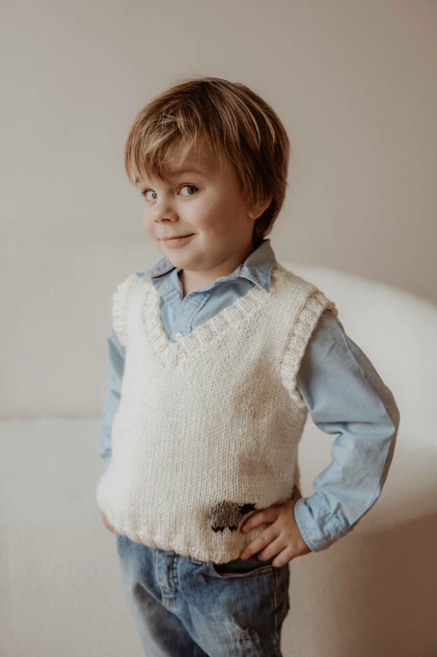 Chaleco de Lana Sheep - comprar online