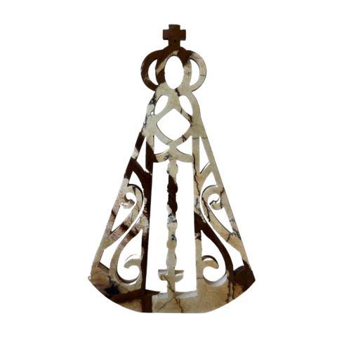 NOSSA SENHORA APARECIDA QUARTZITO ROMA IMPERIALE VINTAGE - G