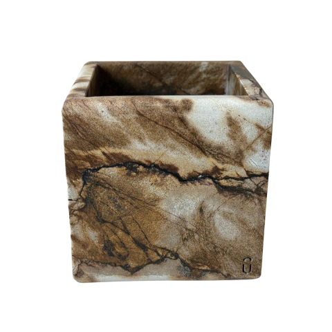 CACHEPOT AQUILA QUARTZITO ROMA IMPERIALE VINTAGE