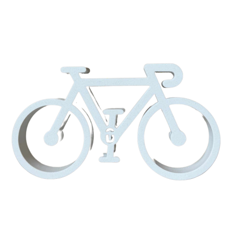 BICICLETA ALTA PERFORMANCE QUARTZO WHITE POLIDO - M