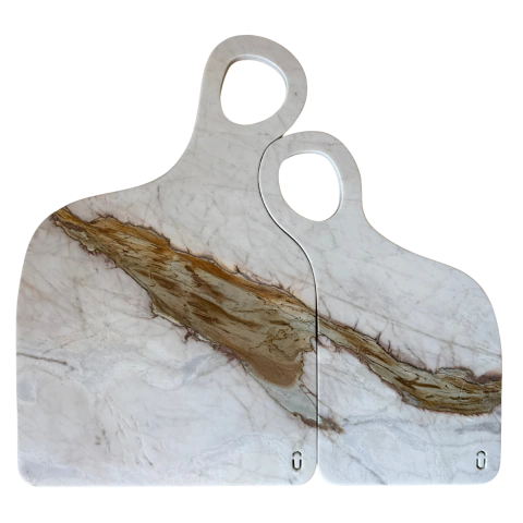 TÁBUA ACONCHEGO MÁRMORE CALACATA MILANO POLIDO