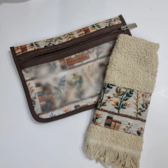 Kit Higiene Livros Bordados (3D) - comprar online