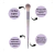 Pincel Iluminador Holographic Hbhof7 Rubyrose - comprar online